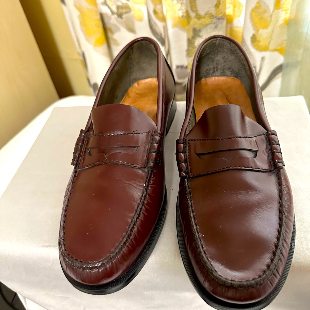 Mens Brown Slip On Loafers